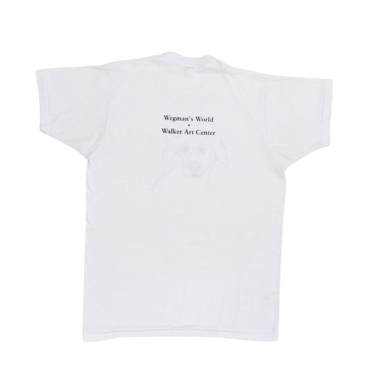 1980s William Wegman's World Walker Art Center Shirt Back
