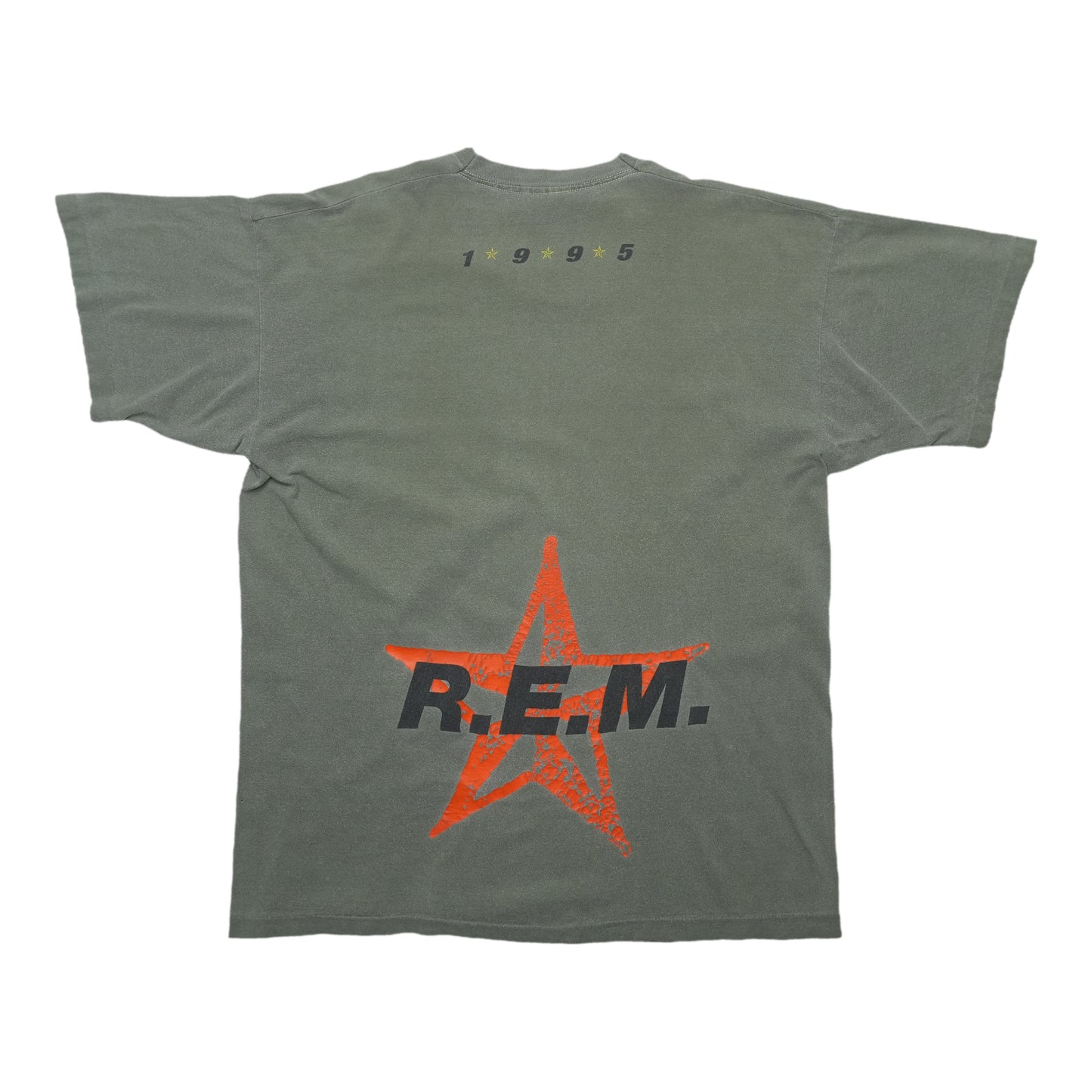 1995 R.E.M. Monster Tour Shirt Back