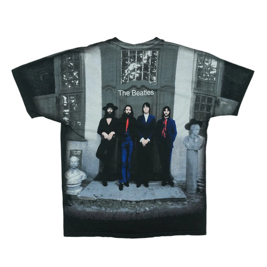 1990s The Beatles All Over Print Shirt Back