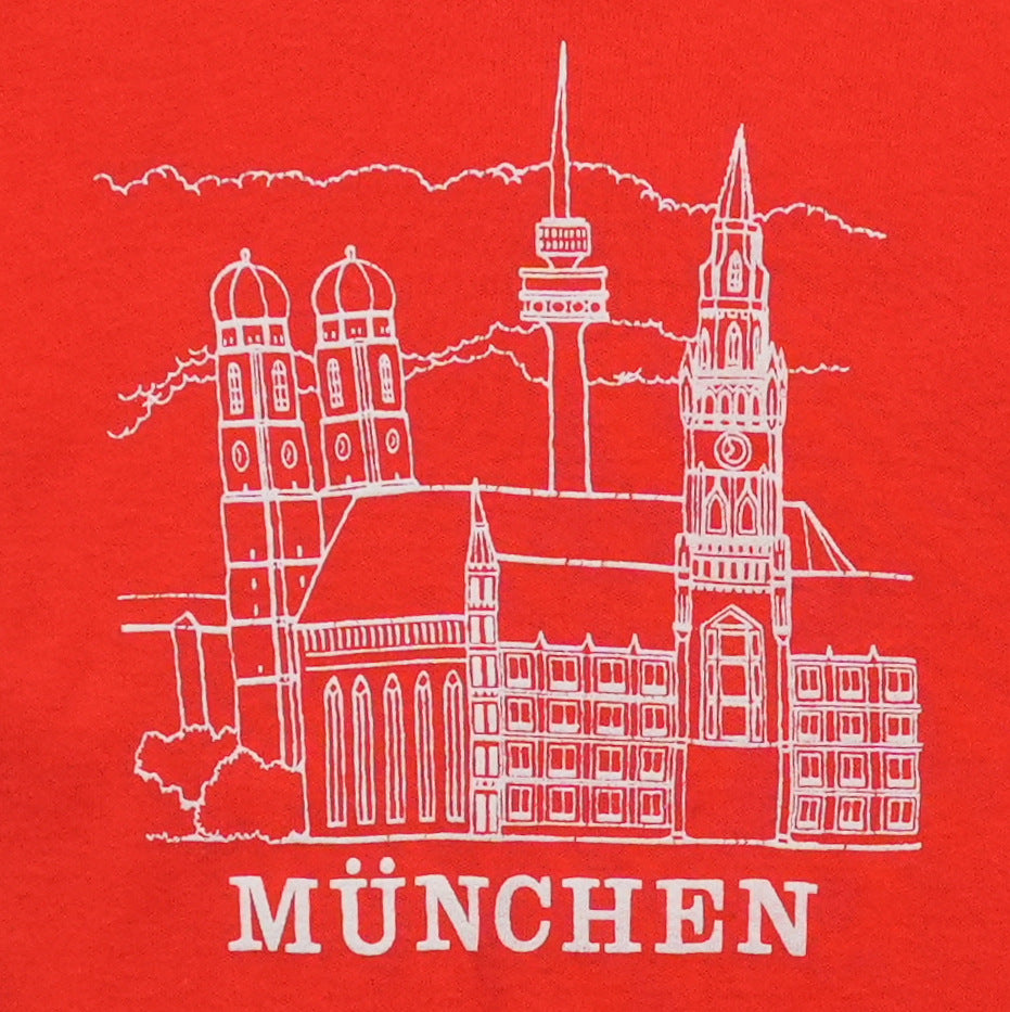 1970s Munchen Germany Souvenir Shirt Detail