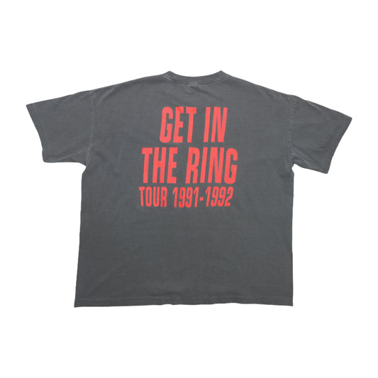 1991 Guns N Roses Civil War Get In The Ring Tour Shirt Back