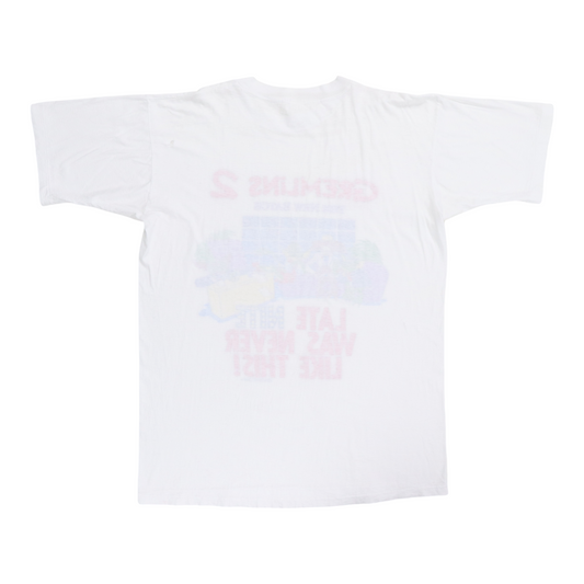 1990 Gremlins 2 Late Night Was Never Like This Shirt Back