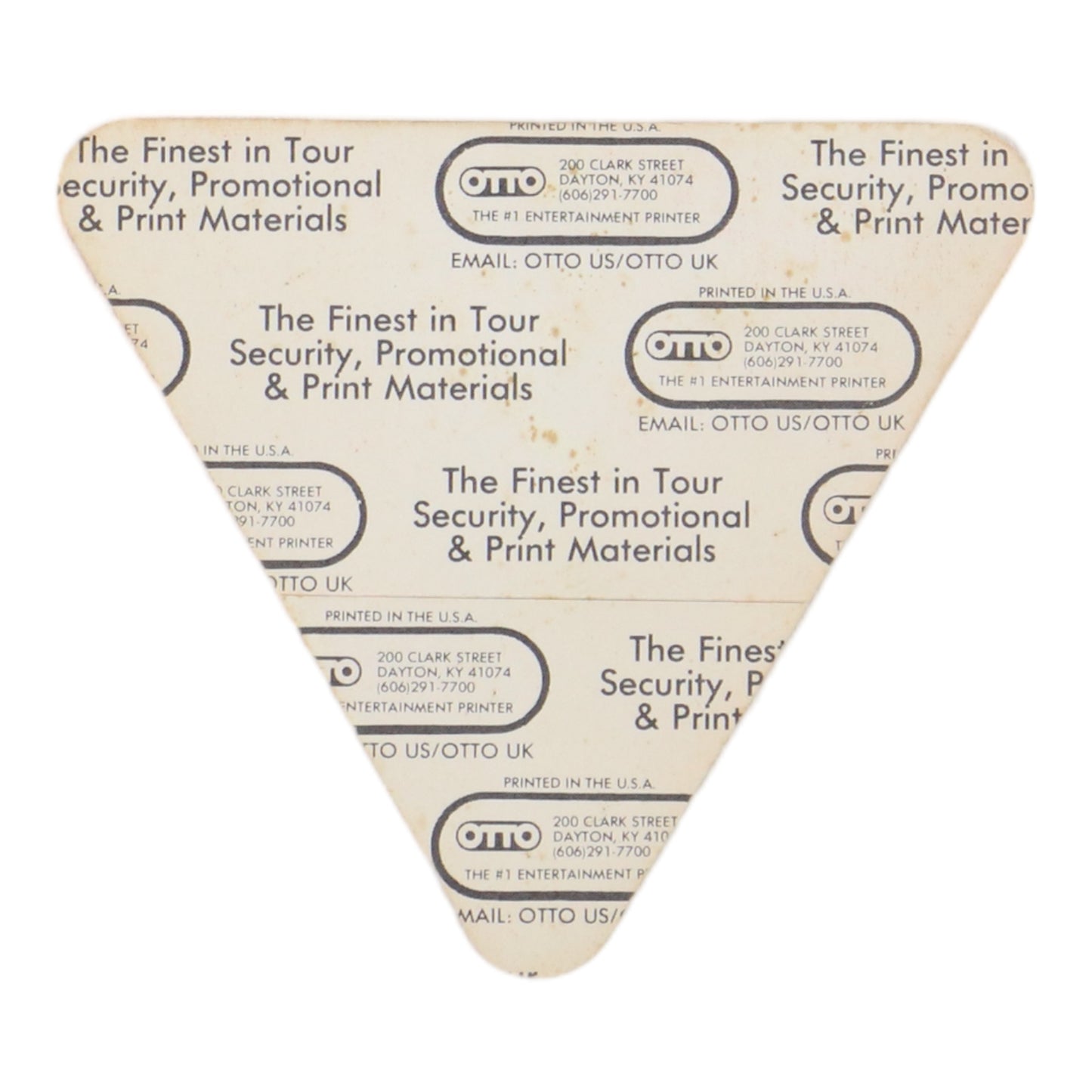 1991 Van Halen Backstage Pass