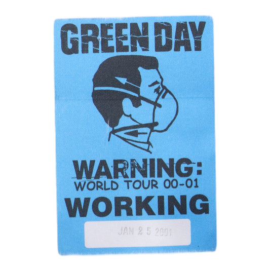 2000 Green Day Backstage Pass