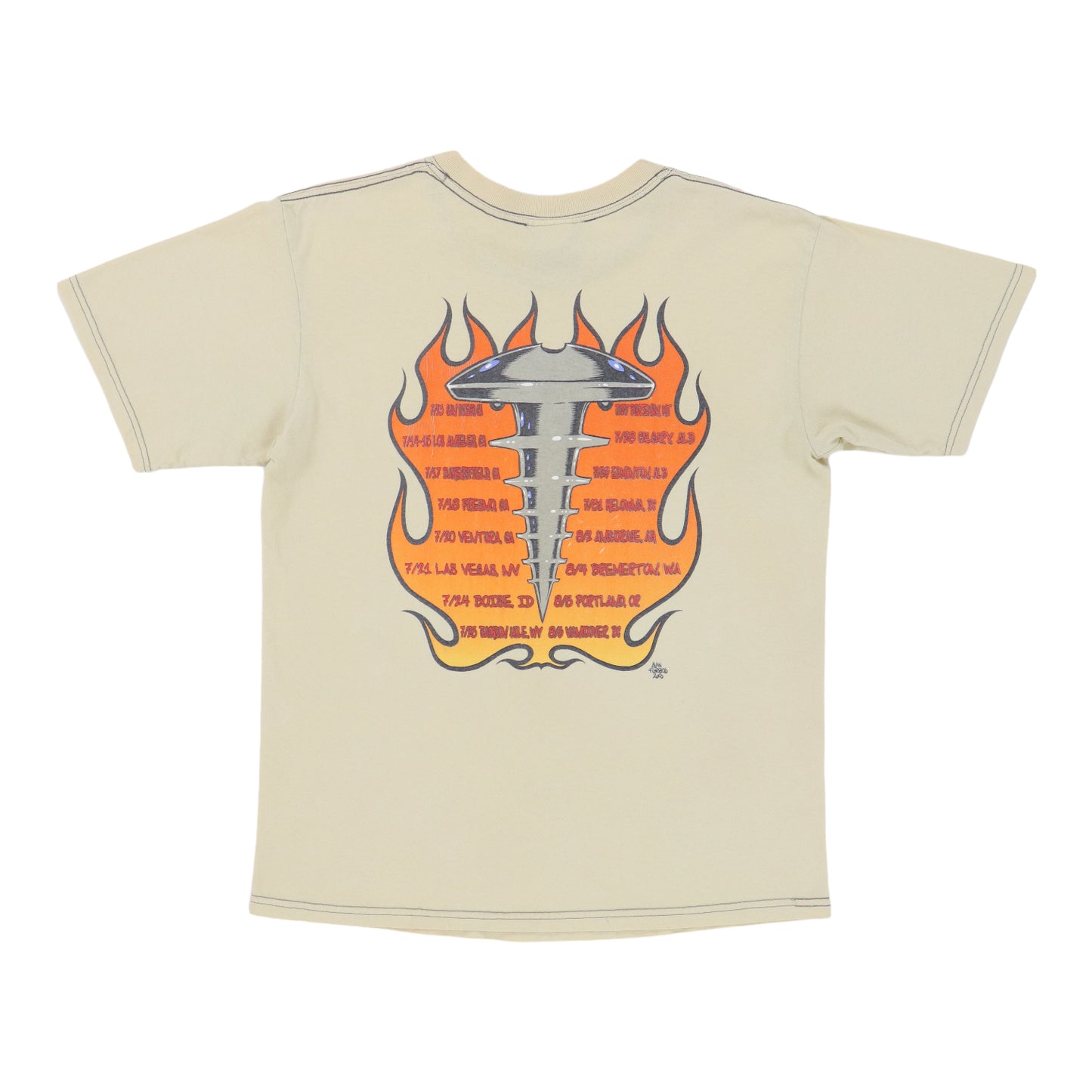 2000 The Offspring Tour Color Change Shirt