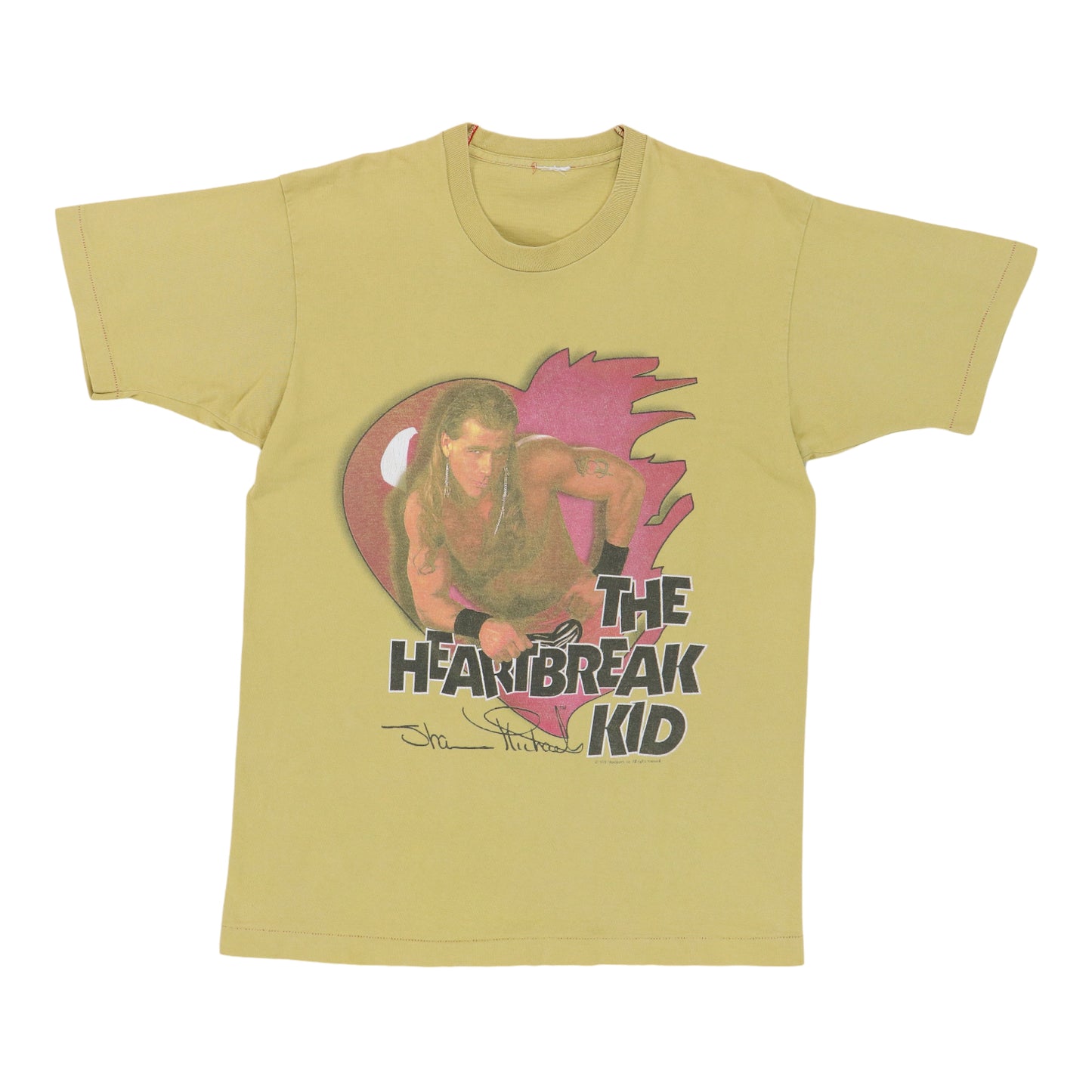 1990s Shawn Michaels The Heartbreak Kid Color Change Shirt