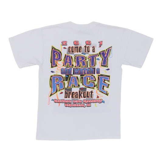 2001 Front Row Challenge Sprint Car Shirt Back