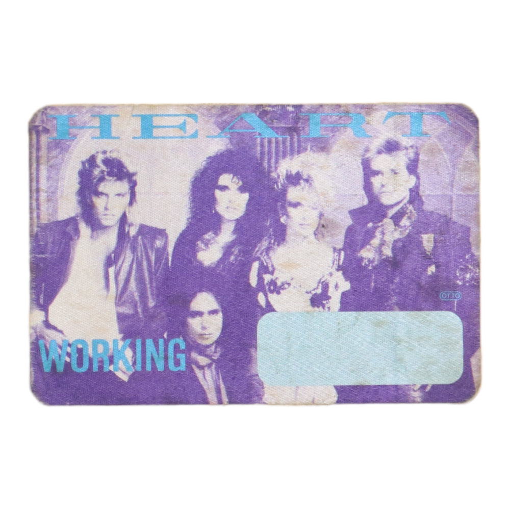 1985 Heart Backstage Pass