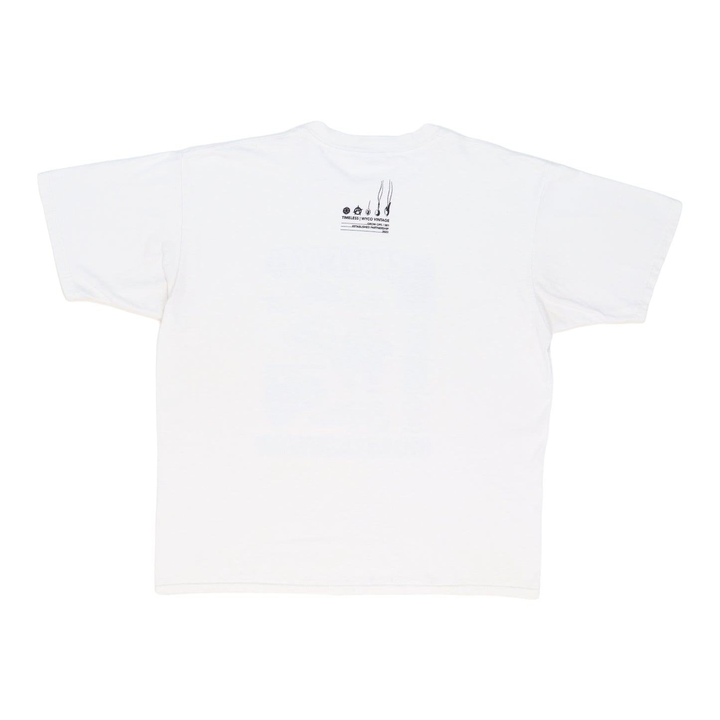 1990s Everybody Smokes Pot Shirt Back