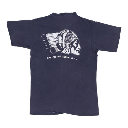 1976 Grateful Dead The Who Concert Shirt Back