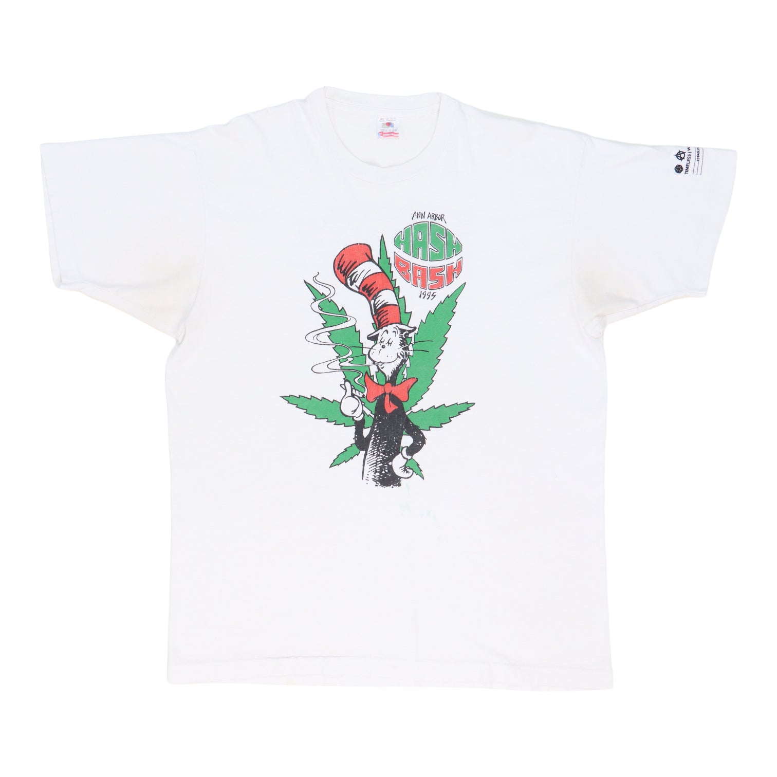1996 Hash Bash Ann Arbor Shirt | Authentic Vintage Tee – WyCo Vintage