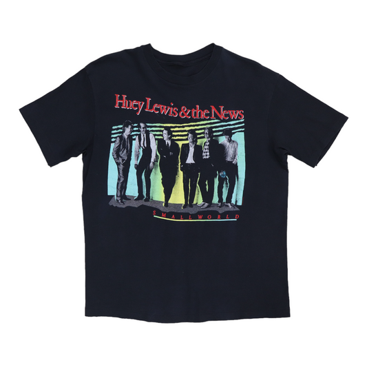 1988 Huey Lewis & The News Small World Shirt