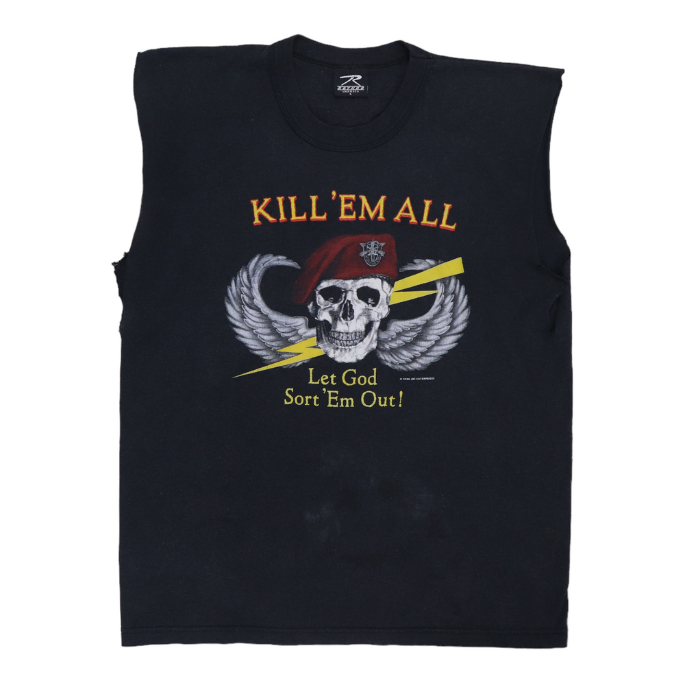 1986 Kill Em All Let God Sort Em Out Shirt