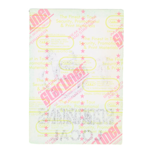 1988 Scorpions Savage Amusement Tour Backstage Pass Back