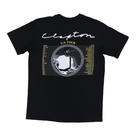 1992 Eric Clapton US Tour Shirt Back