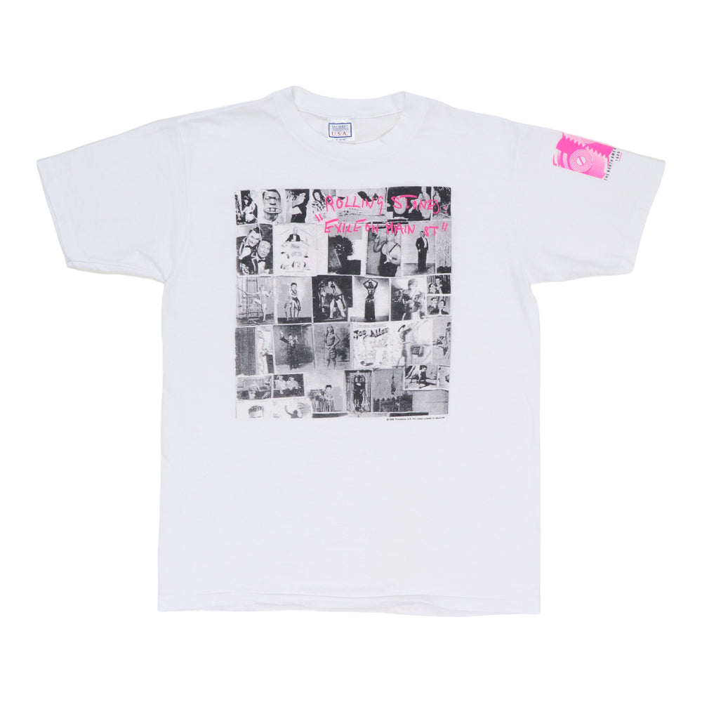1989 Rolling Stones Exile On Main Street Tour Shirt
