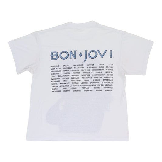 1988 Bon Jovi Tour Shirt Back