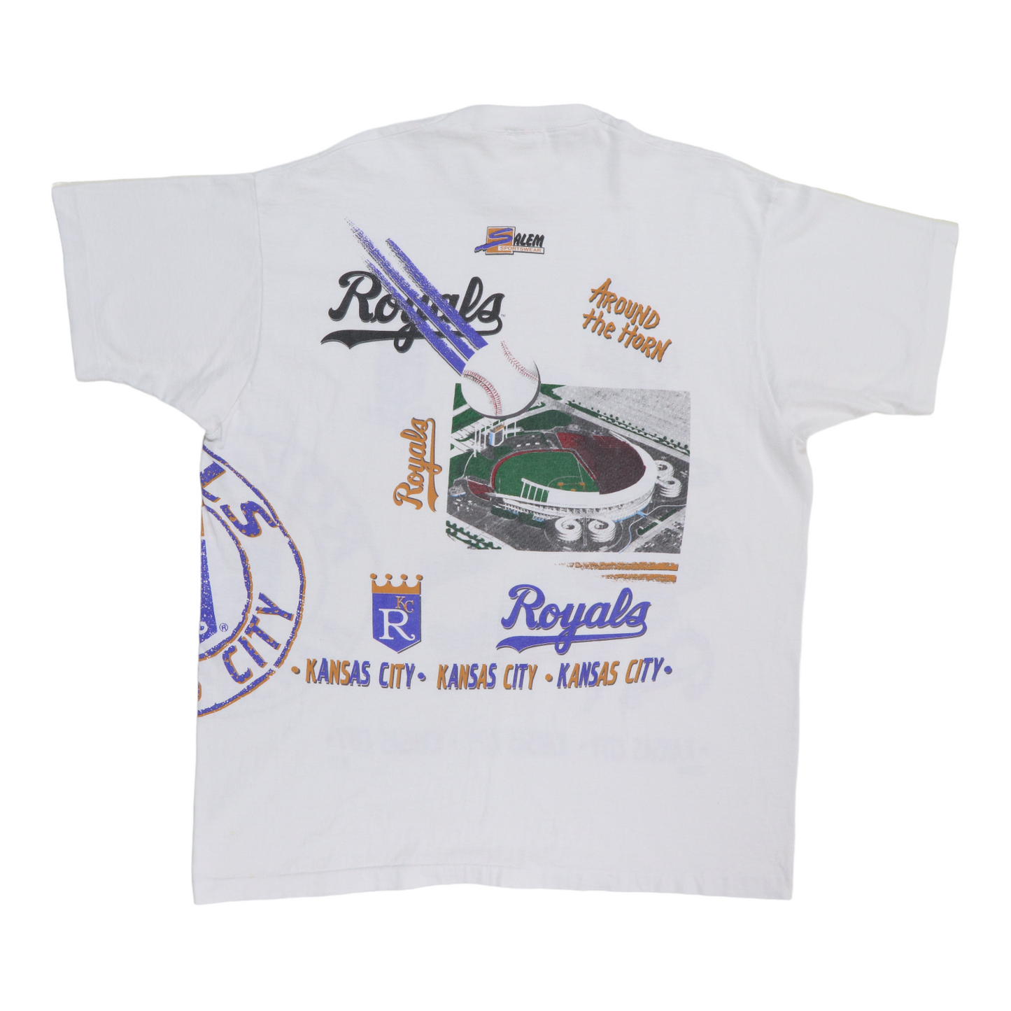 1991 Kansas City Royals All Over Print Shirt