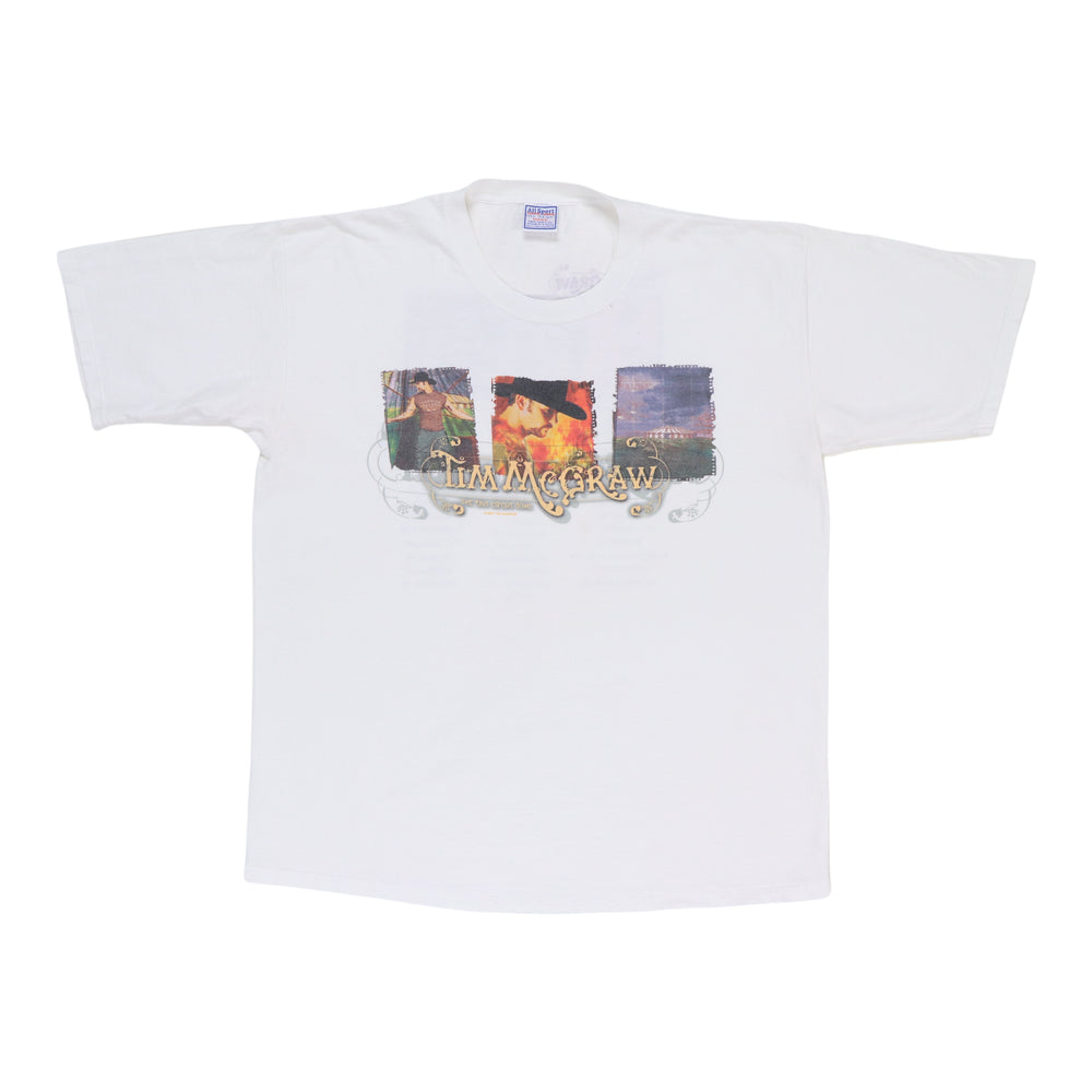 2001 Tim McGraw Set This Circus Down Tour Shirt