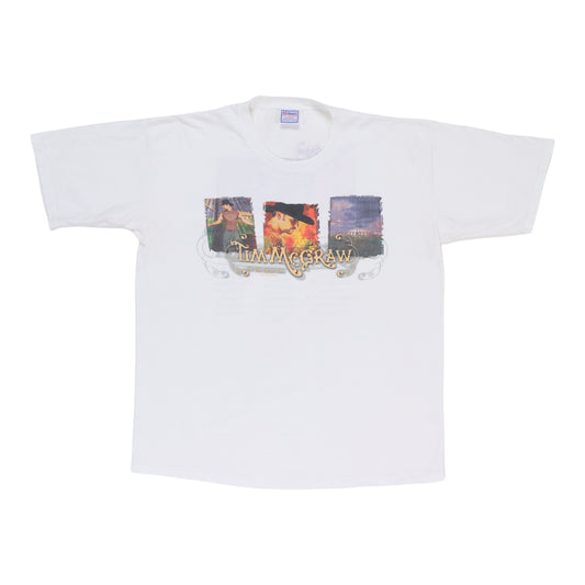 2001 Tim McGraw Set This Circus Down Tour Shirt