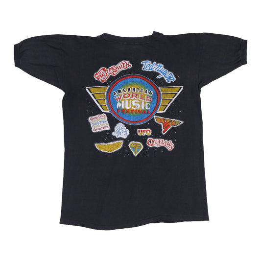 1979 Aerosmith and Cheap Trick American World Music Festival Shirt