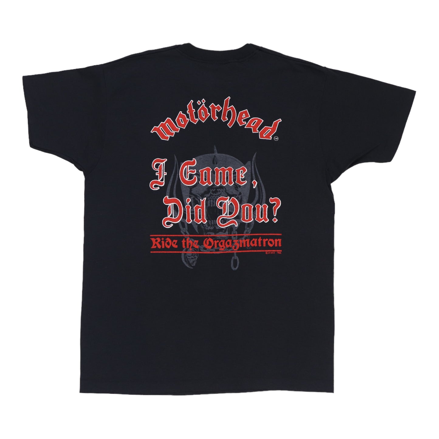 1986 Motorhead Orgasmatron Shirt