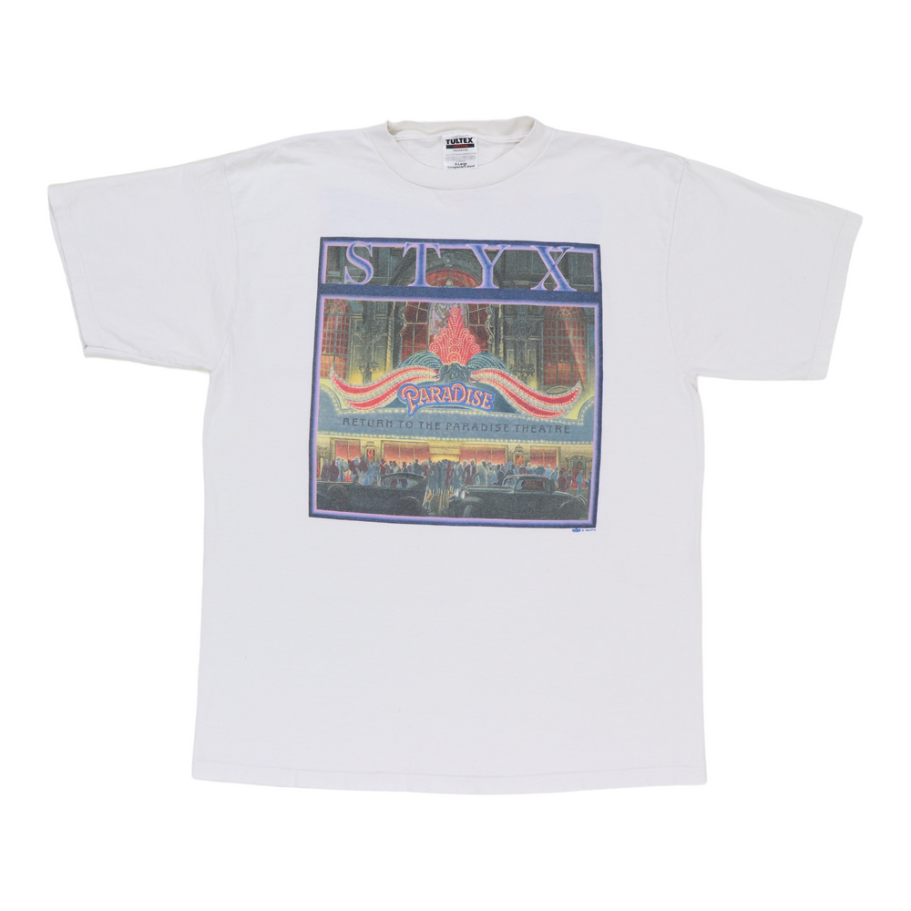 1996 Styx Return To Paradise Theatre Tour Shirt