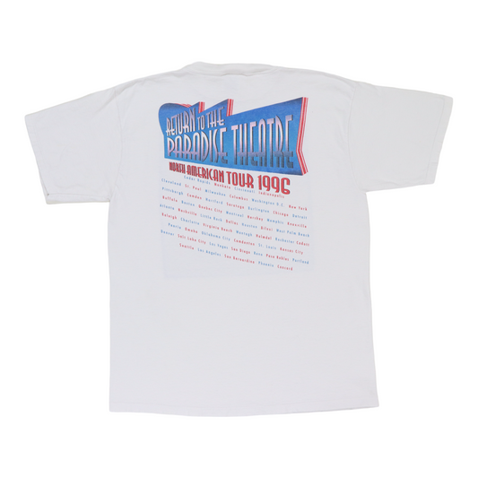 1996 Styx Return To Paradise Theatre Tour Shirt Back