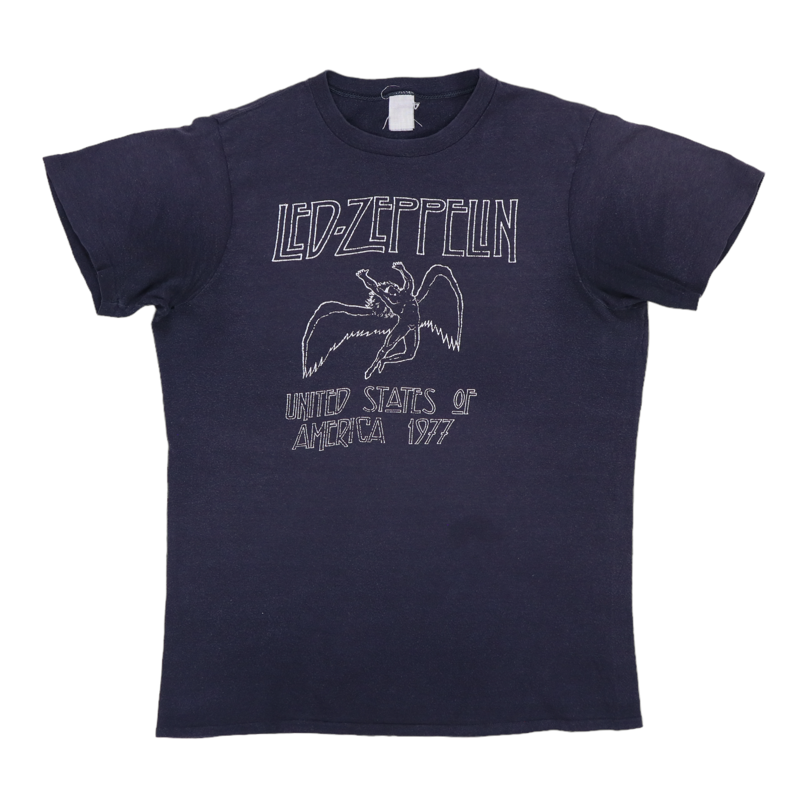 1977 Led Zeppelin United States Of America Tour Shirt | Authentic