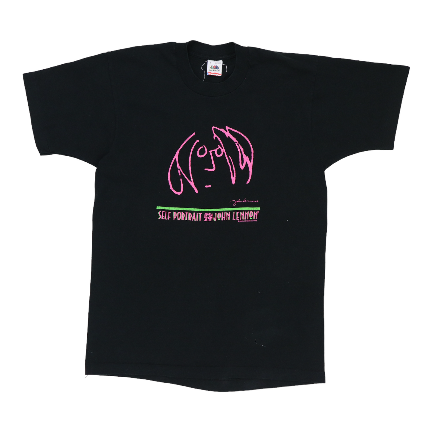 1980s John Lennon Self Portrait Shirt