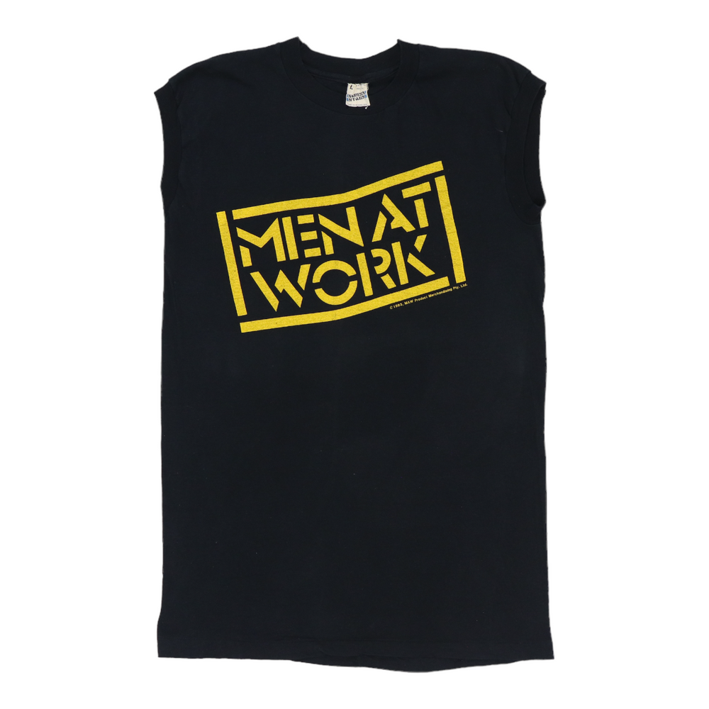 1983 Men At Work North America Tour Sleeveless Shirt