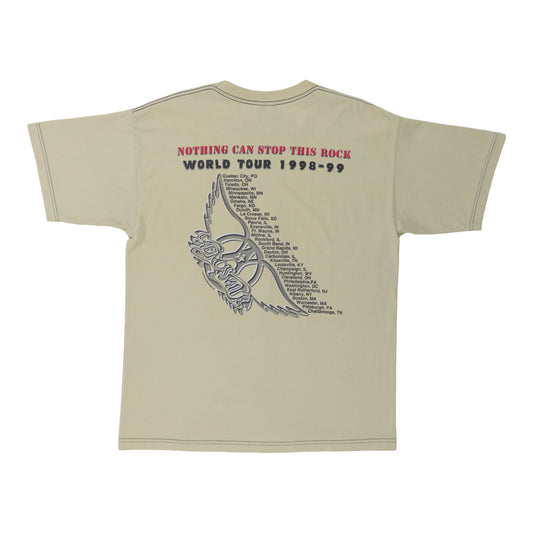 1998 Aerosmith World Tour Color Change Shirt Back