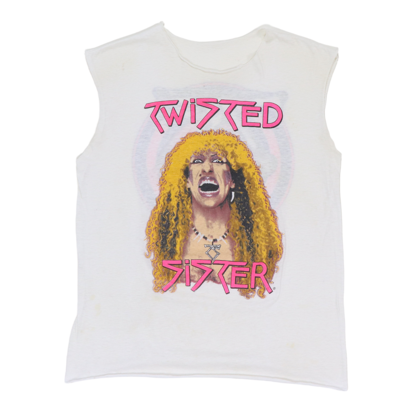 1980s Twisted Sister Sleeveless Shirt