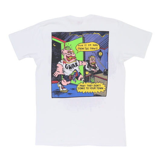 1992 GWAR Pray They Don't Come To Your Town Shirt Back