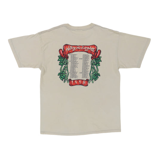 1998 Jimmy Page Robert Plant Tour Color Change Shirt Back