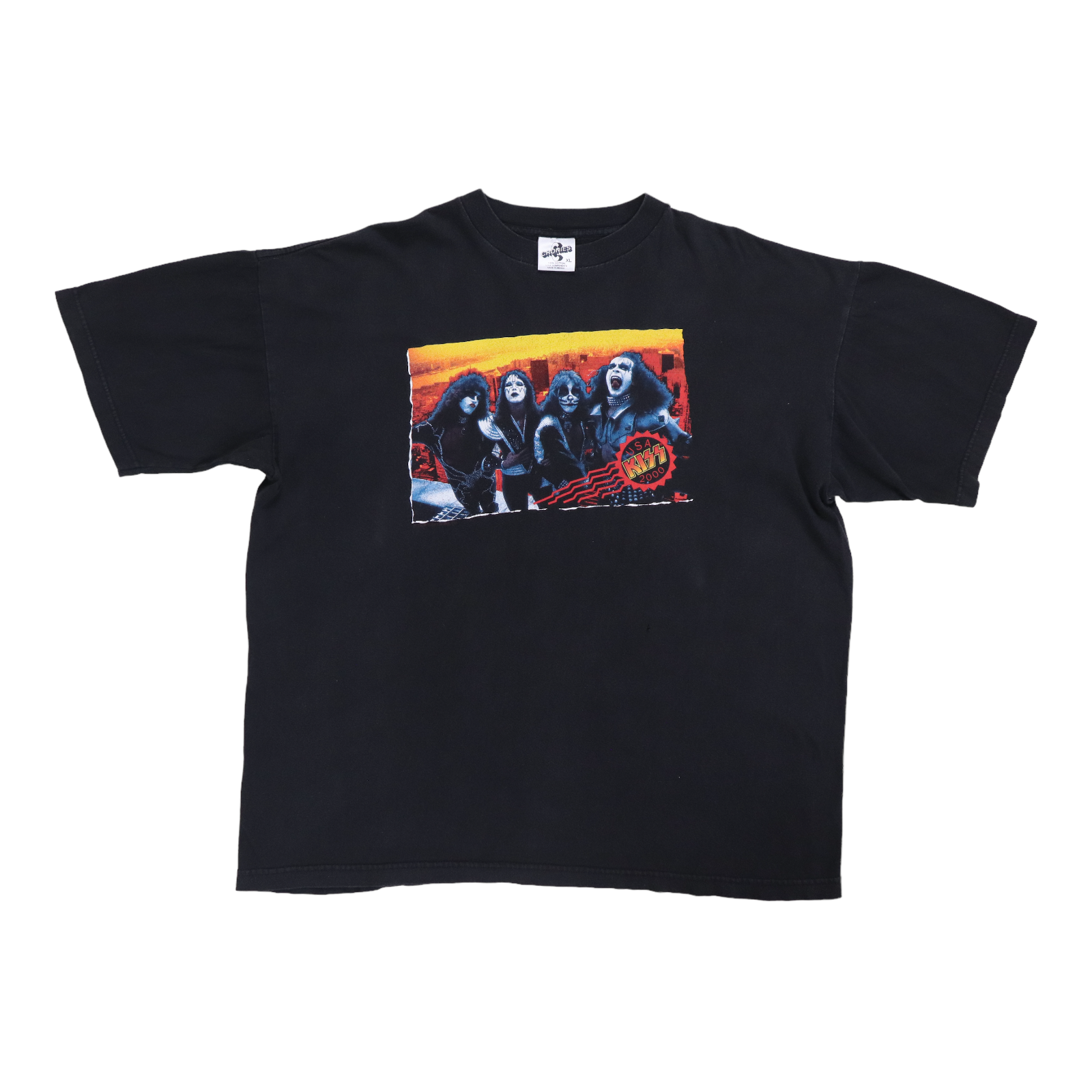 2000s Kiss Stamp Shirt | Authentic Vintage Tee – WyCo Vintage