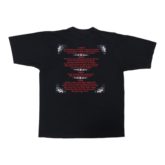 1996 The Mission Tour shirt Back