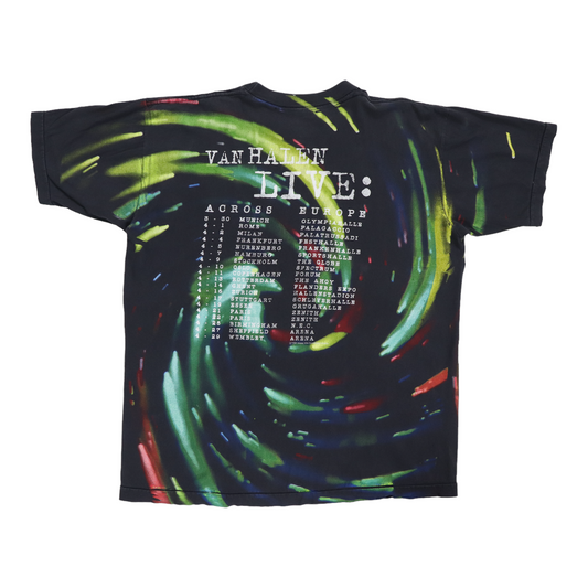 1993 Van Halen Live Tour All Over Print Shirt Back