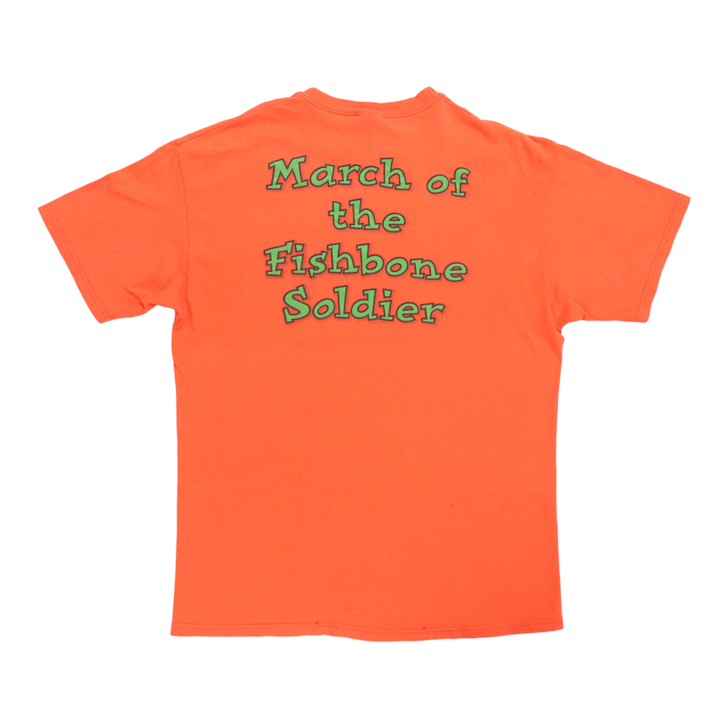 1990s Fishbone March Of The Fishbone Soldier Shirt Back