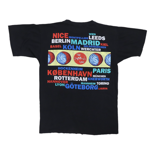1992 Genesis We Can't Dance Tour Shirt Back