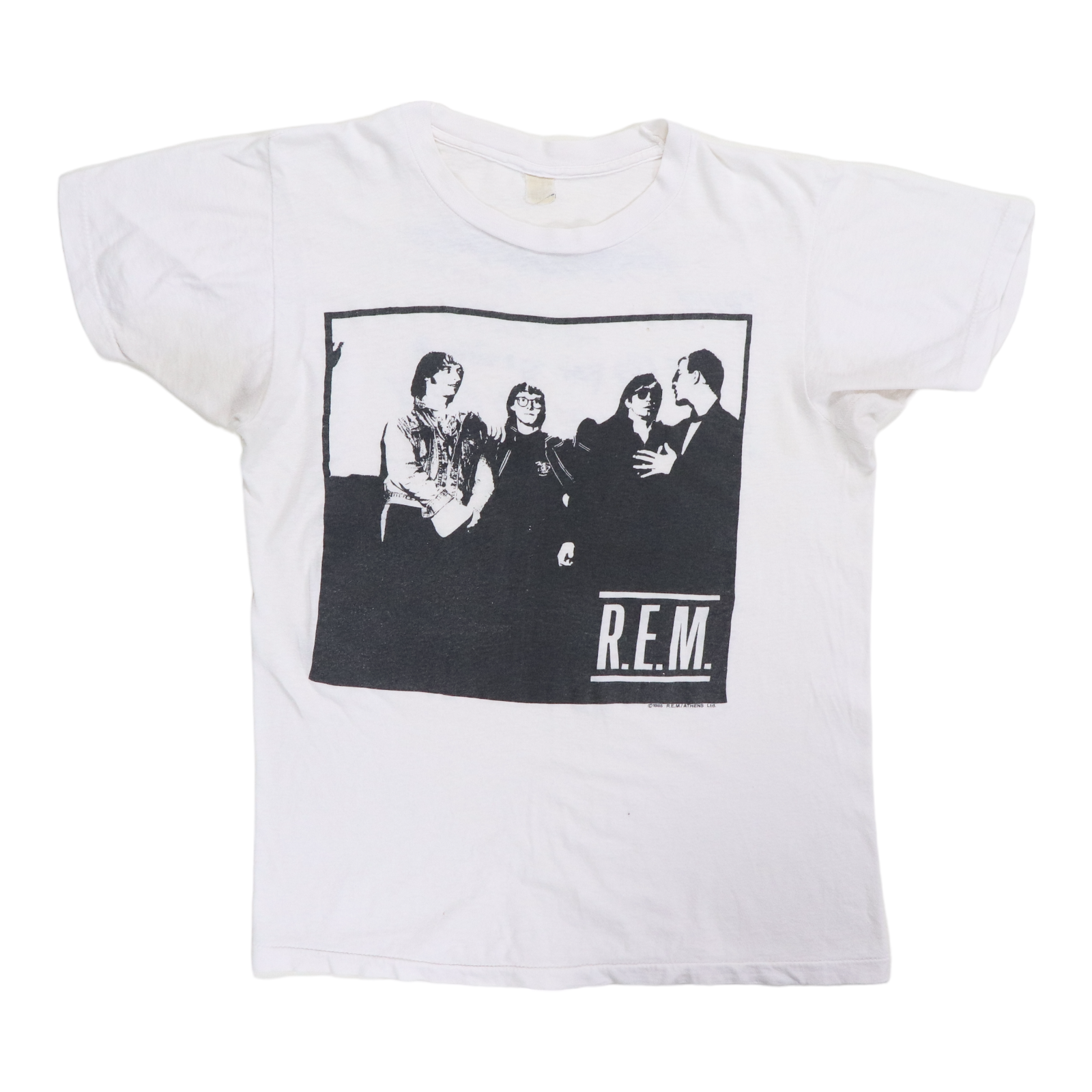 1985 REM Can't Get There From Here Shirt | Authentic Vintage Tee