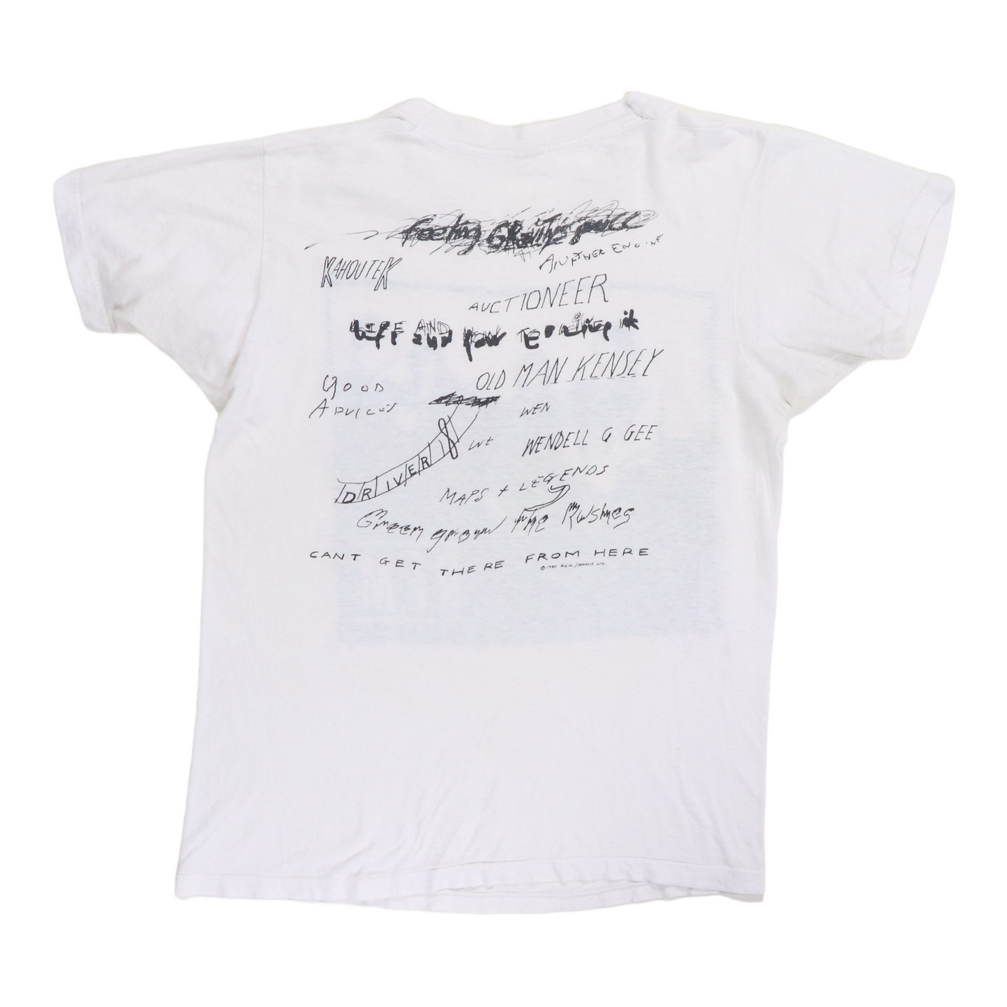 1985 REM Can't Get There From Here Shirt