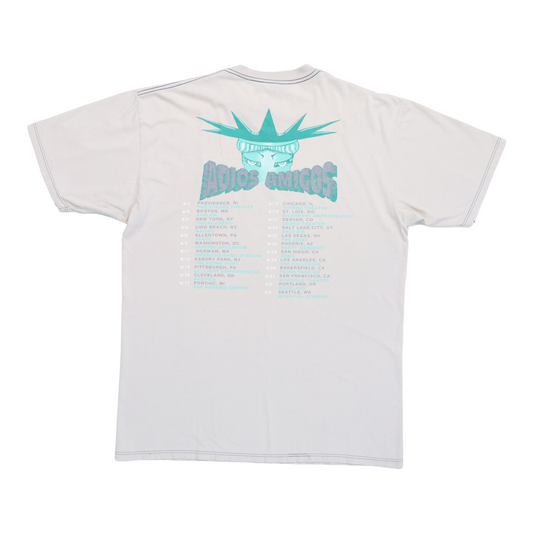 1995 Ramones Adios Amigos Tour Color Change Shirt Back
