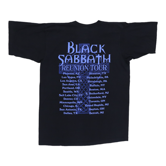 1999 Black Sabbath Reunion Tour Shirt Back