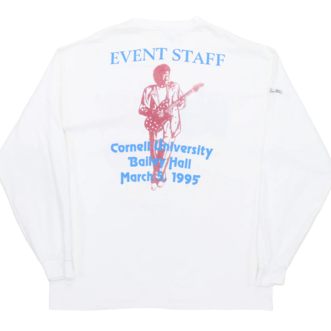 1995 Buddy Guy Cornell University Long Sleeve Staff Concert Shirt