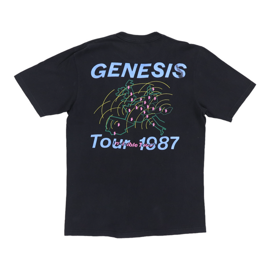 1987 Genesis Invisible Touch Tour Shirt Back