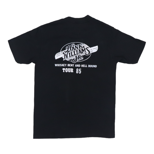 1985 Hank Williams Jr Bocephus Shirt Back