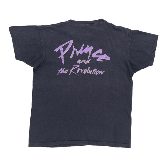 1984 Prince & The Revolution Purple Rain Shirt Back