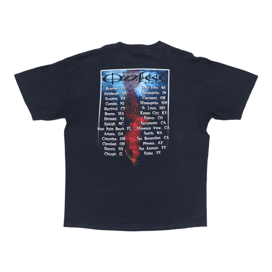 2002 Ozzy Osbourne Jaws Tour Shirt Back