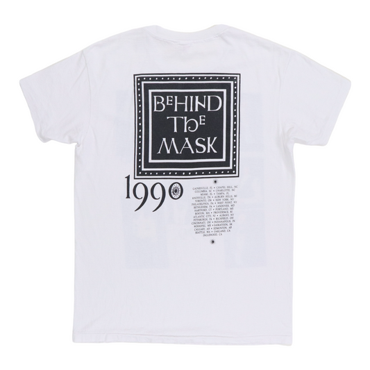 1990 Fleetwood Mac Behind The Mask Tour Shirt Back